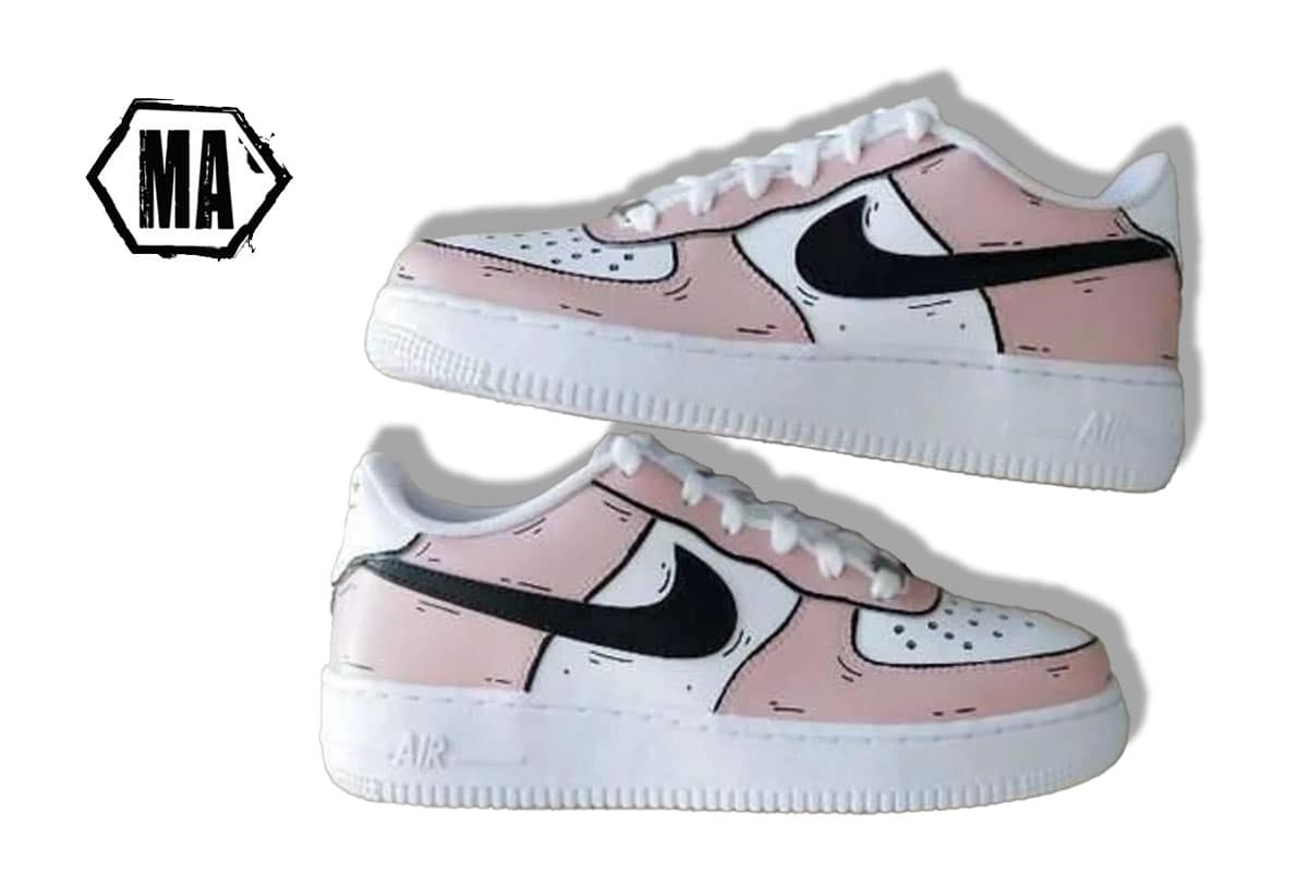 custom cartoon nike shoes